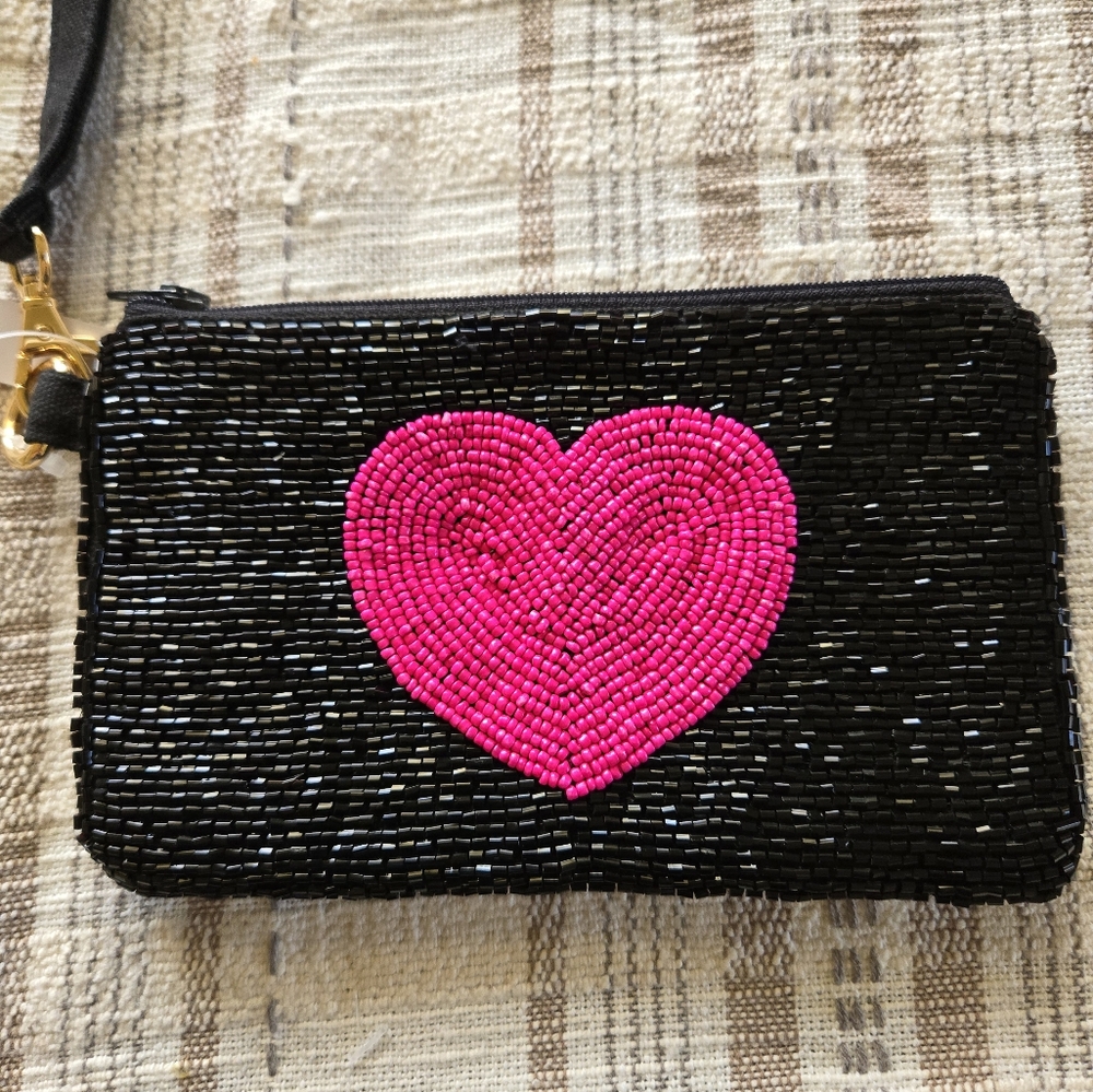 Beaded Wristlet For Valentine's Day
